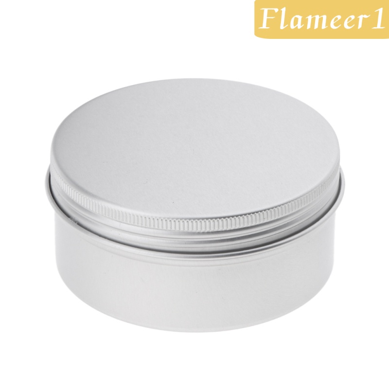 Hũ Thiếc Đựng Mỹ Phẩm 10x 150g Có Nắp Bằng Nhôm Tiện Dụng