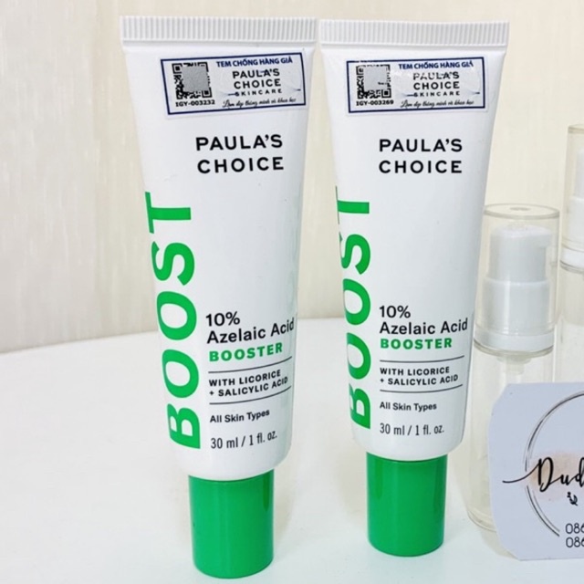 Gel giảm mụn và làm mờ vết thâm Paula’s Choice 10% AZELAIC ACID BOOSTER 30ml