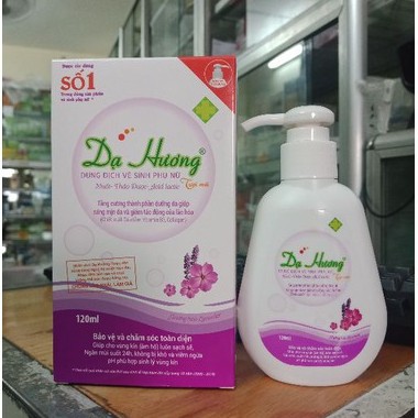 Dung dịch vệ sinh Dạ hương tím có vòi chai 120ml