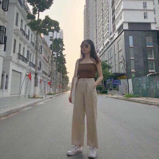 Quần suông đũi chuẩn form hàng Quảng Châu (kèm ảnh thật )