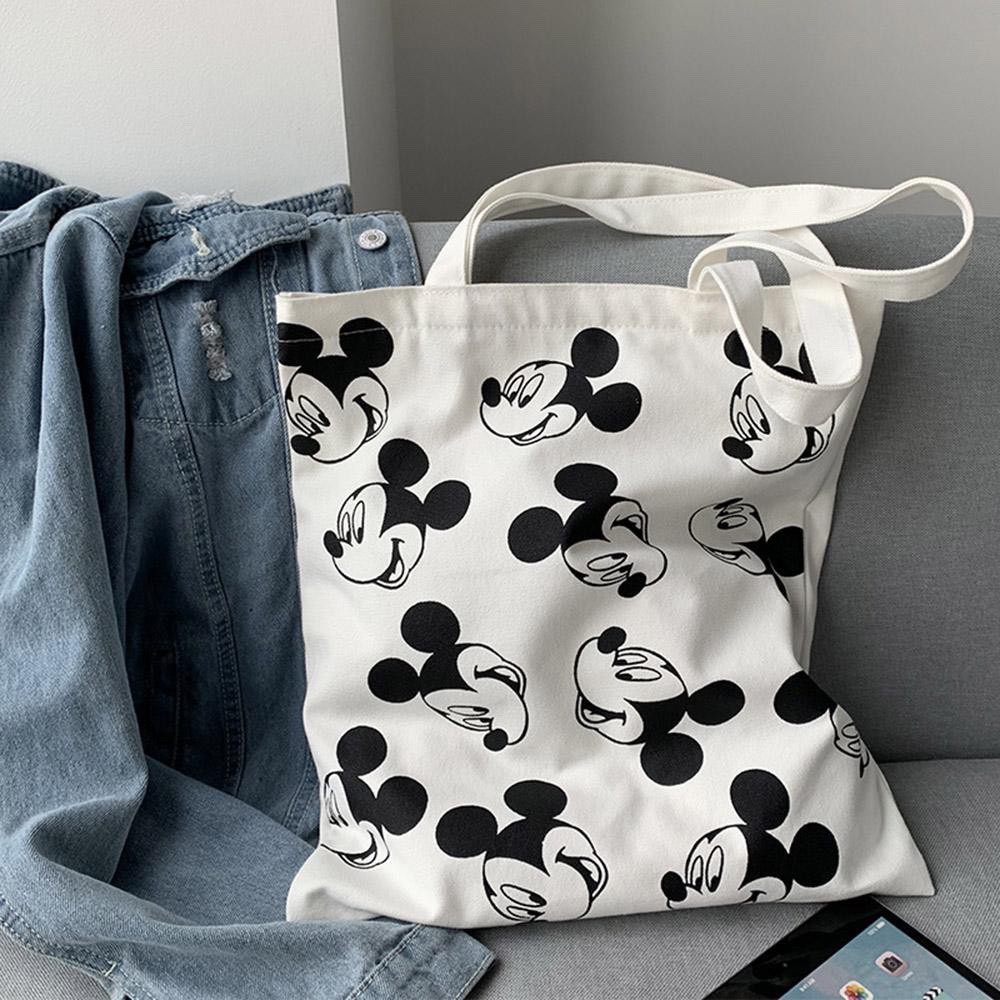 Túi tote vải chuột micky