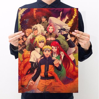 Poster ảnh Naruto G tổng hợp nhiều nhân vật