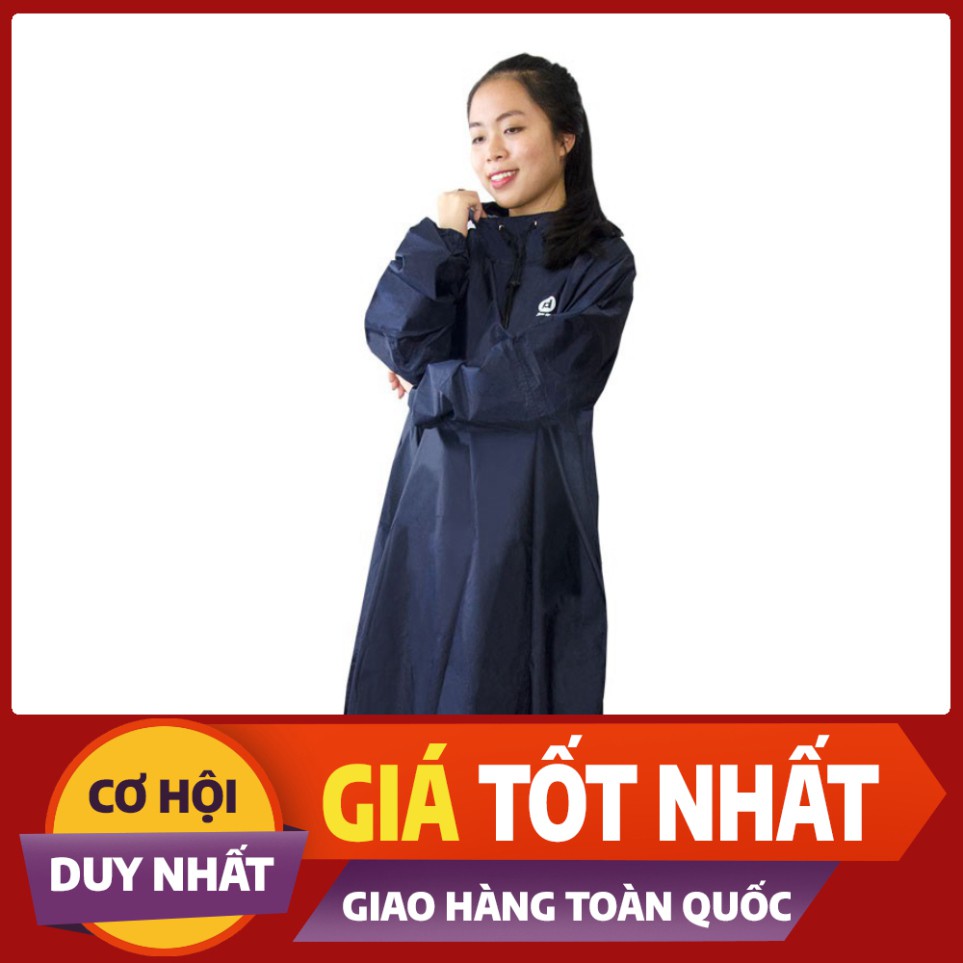 Áo Mưa Măng Tô Vải Dù Cao Cấp ⚡ FREESHIP ⚡ SIÊU CHỐNG THẤM 100% [XẢ VỐN]