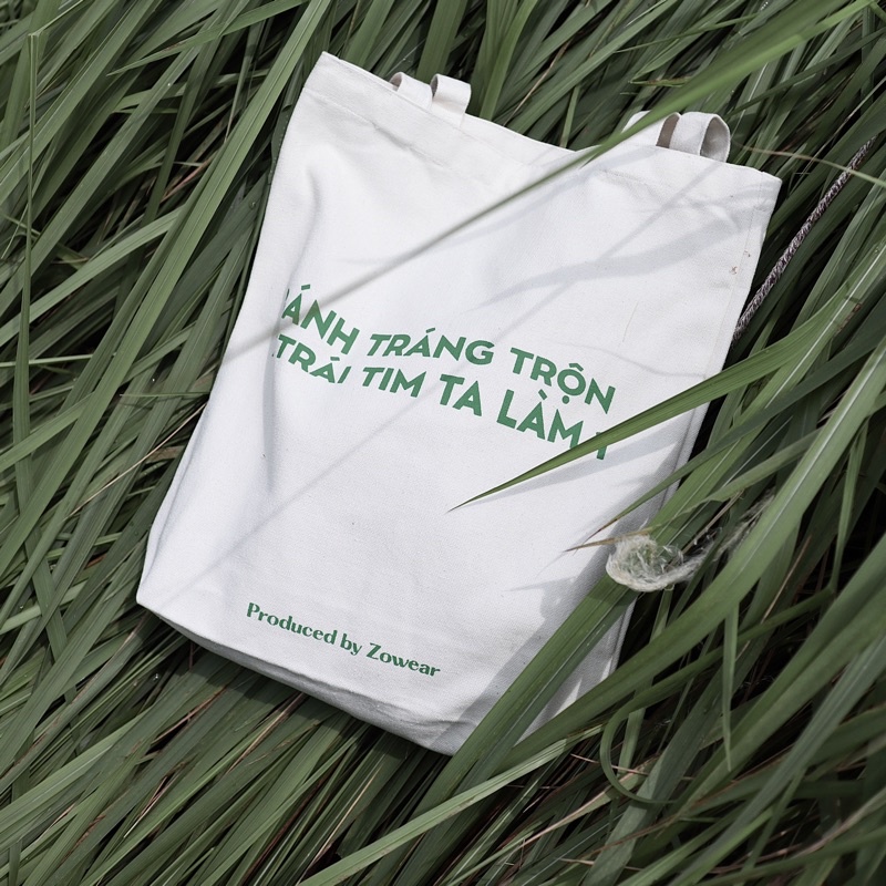Túi tote ZOWEAR cao cấp Funchline Bánh Tráng Trộn