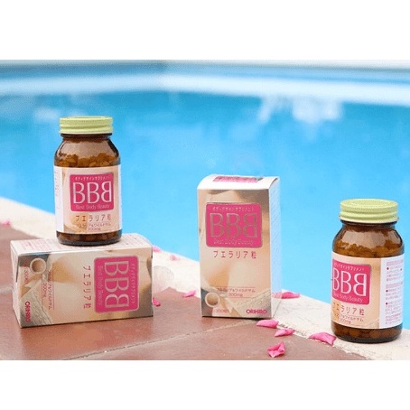 Viên uống Orihiro BBB 300 viên Giúp Nở Ngực Săn Chắc Ngực Best Beauty Body