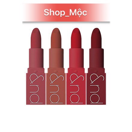 Son thỏi lì siêu nhẹ môi Romand Zero Gram Matte Lipstick