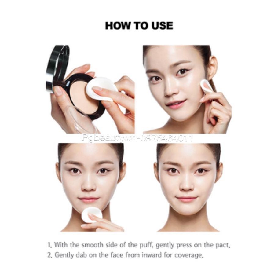 Phấn tươi Ver 22 Bounce Up Pact SPF 50/PA+++ Chosungah mẫu mới tặng kèm lõi