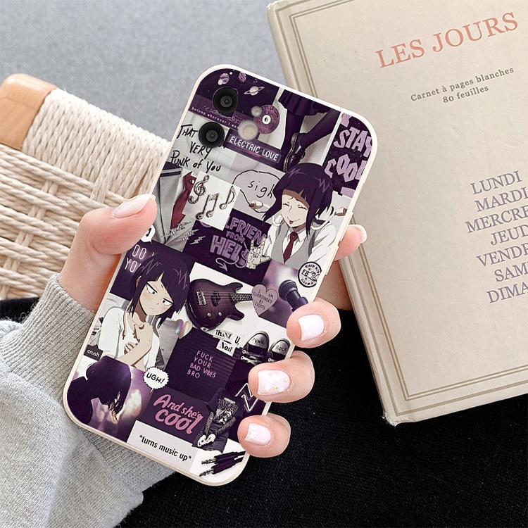 Ốp lưng purple anime aesthetic cho iPhone 13ProMax iPhone 11 X XsMax Xr iPhone 7 8Plus  BLUJNRT00023