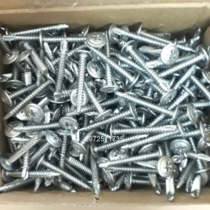 Vít tự khoan đầu dù inox 410 M4 (1kg)