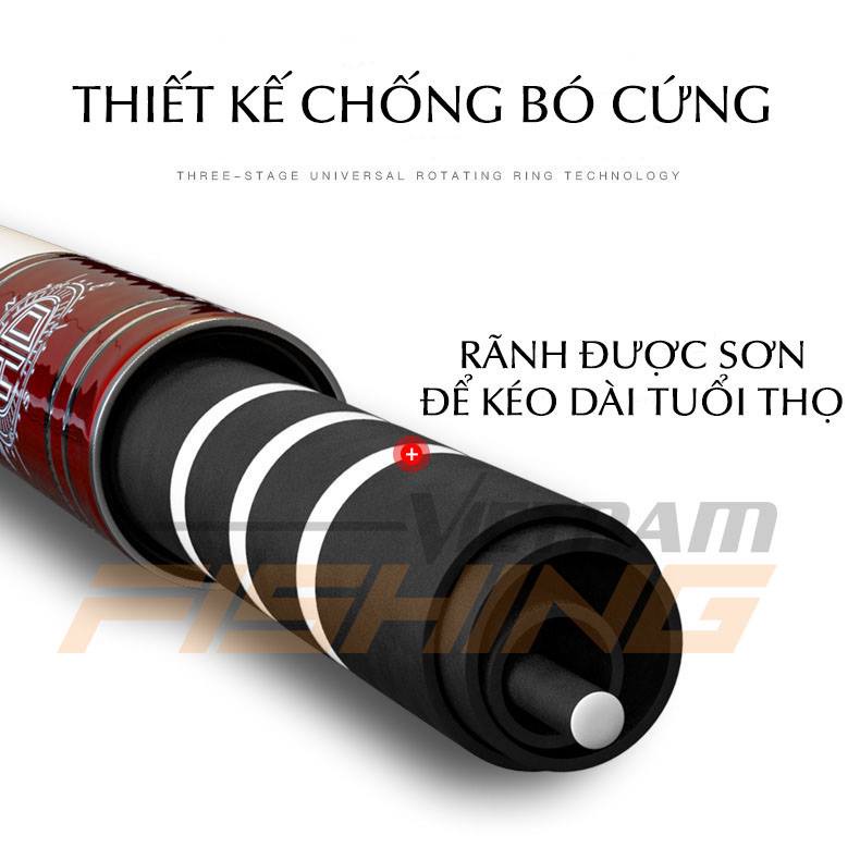 Cần Câu Đài Handing Điếu Vương – 5H – Tải tĩnh 2500g – Han Fishing