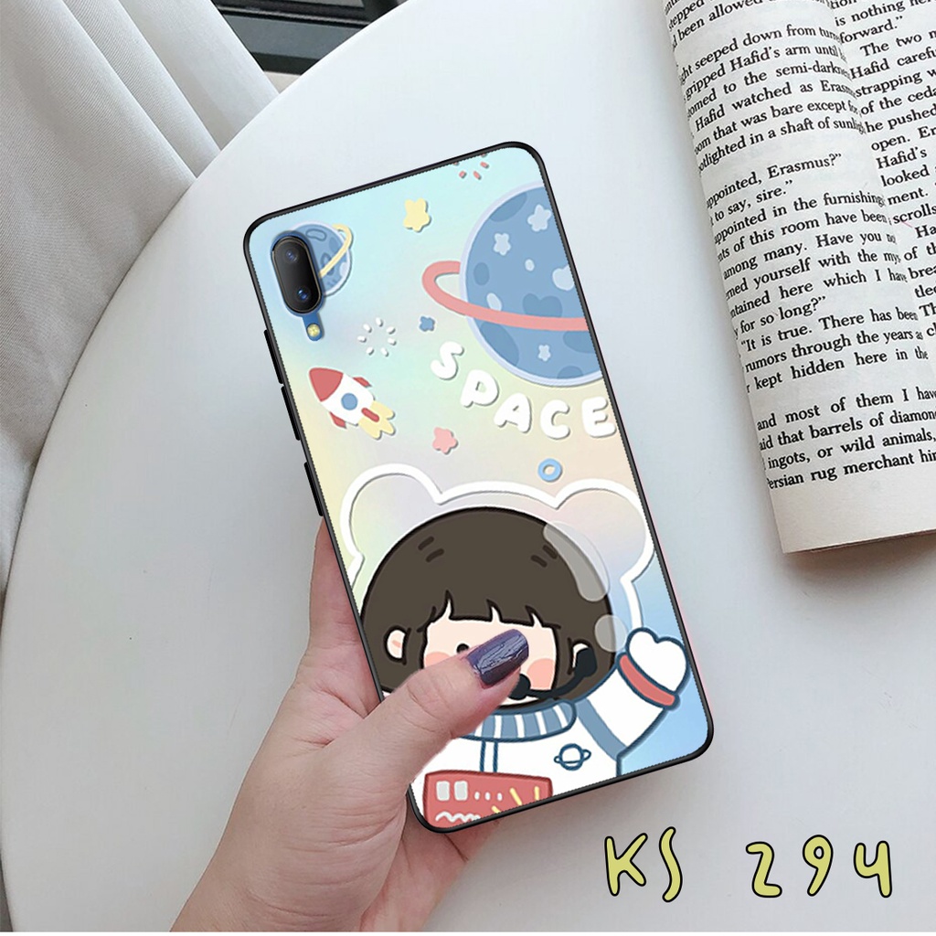 Ốp lưng Vivo V11 - Vivo V11i - Ốp in hình Ngân hà &amp; RoroJump siêu đẹp