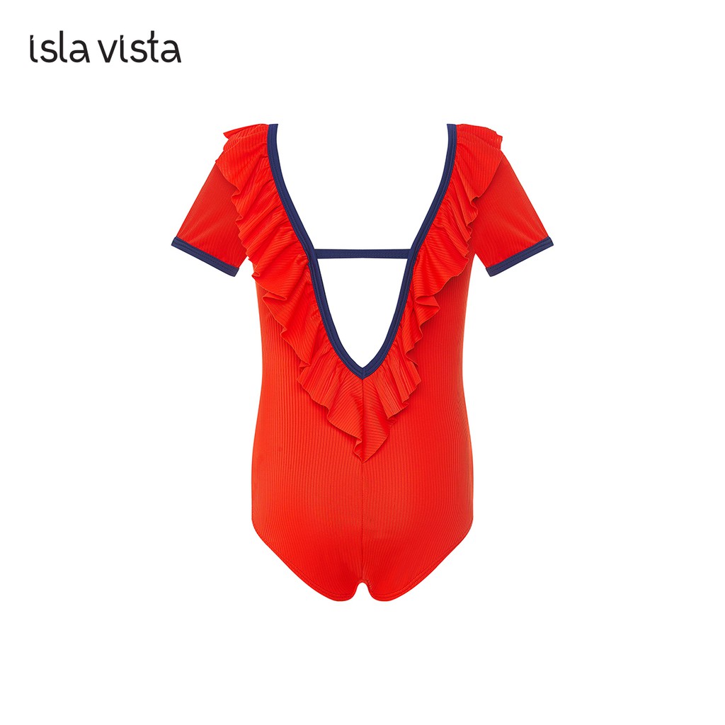 [Tặng túi Canvas] Bộ đồ bơi Monokini bé gái cổ bèo Isla Vista IVKGM002