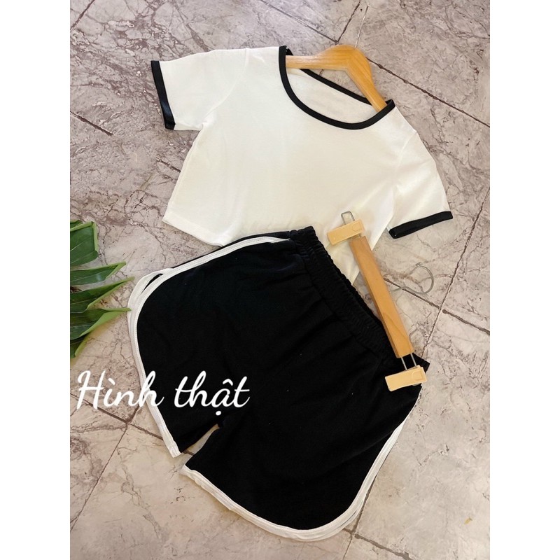 Set bộ trơn viền-dưới 52kg-Carotshop | BigBuy360 - bigbuy360.vn