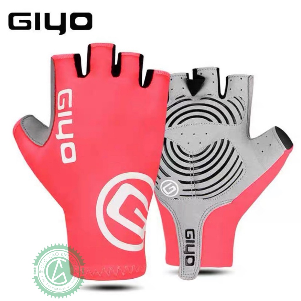 GĂNG TAY GIYO NỬA NGÓN CHÍNH HÃNG_ CàoCàoBikeShop