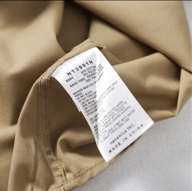 Áo sơmi nam TNF&amp; Chất cotton cao cấp xuất khẩu