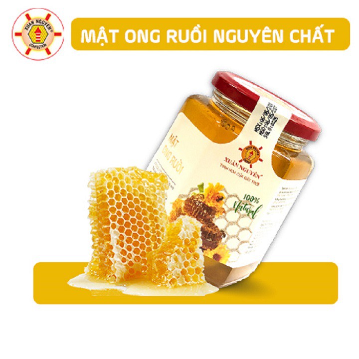 [Xả kho] Lọ Mật ong Ruồi Xuân Nguyên nguyên chất (504gr/lọ) (hàng cao cấp)