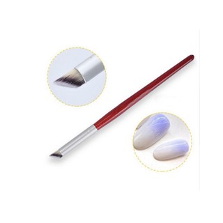 Cọ Dặm Ombre Cán Gỗ - Dùng Để Làm Móng