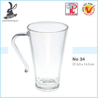 [h2kshop.vn] Ly Trà Đá No34 Nhựa Trong Acrylic Cao Cấp Fataco Việt Nam
