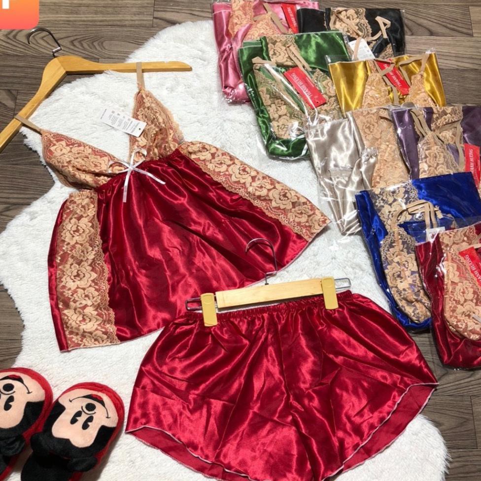 Đồ ngủ 2 dây⭐️ FREE SHIP ⭐️Đồ ngủ sexy, mịn màn, quyến rủ. DN1 | BigBuy360 - bigbuy360.vn