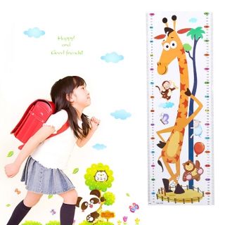 Decal đo chiều cao cho bé