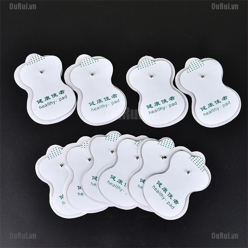 Bộ 10 Miếng Dán Điện Chuyên Dụng Dành Cho Máy Mát Xa
