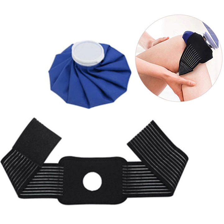 Combo túi chườm đá và dây quấn mẫu TC11
