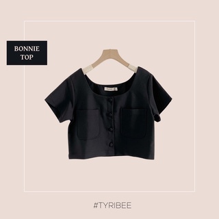 TYRIBEE - Áo croptop TN 2 túi