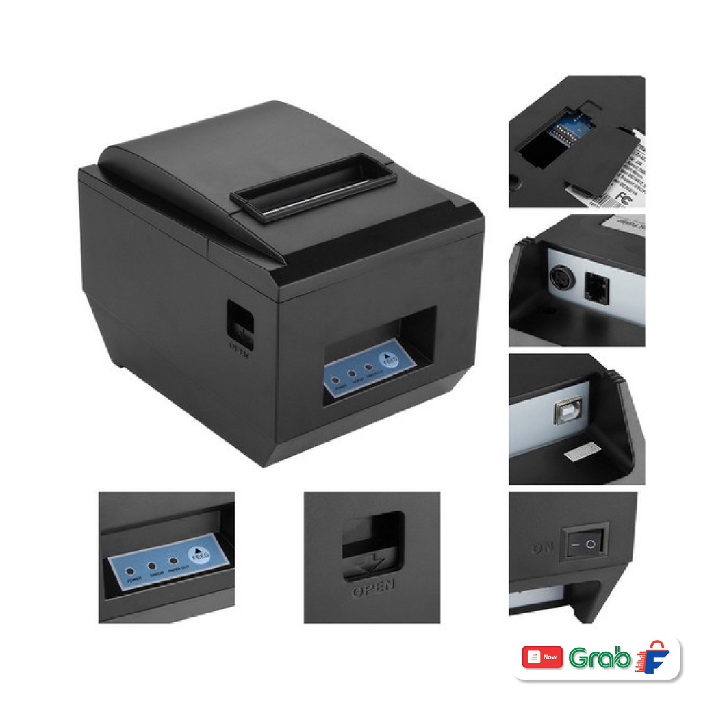 [HỎA TỐC] Máy in Bill K57, K58, K80 Gprinter 5890 Bằng Điện Thoại, in Hóa Đơn Cho Shop, Cafe, Kiot Việt, Sapo -Tặng Giấy