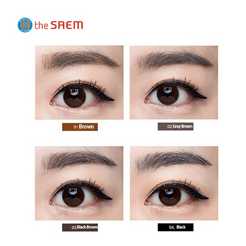 The Saemul (hàng Mới Về) Bút Kẻ Lông Mày Màu Nâu Xám 03. The Saemul | BigBuy360 - bigbuy360.vn