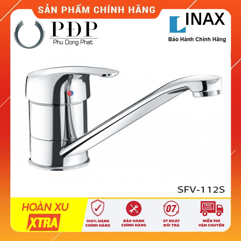 Vòi Nước Rửa Chén Nóng Lạnh Inax SFV-112S, SFV-212S. hàng Bảo Hành 2 năm Chính Hãng