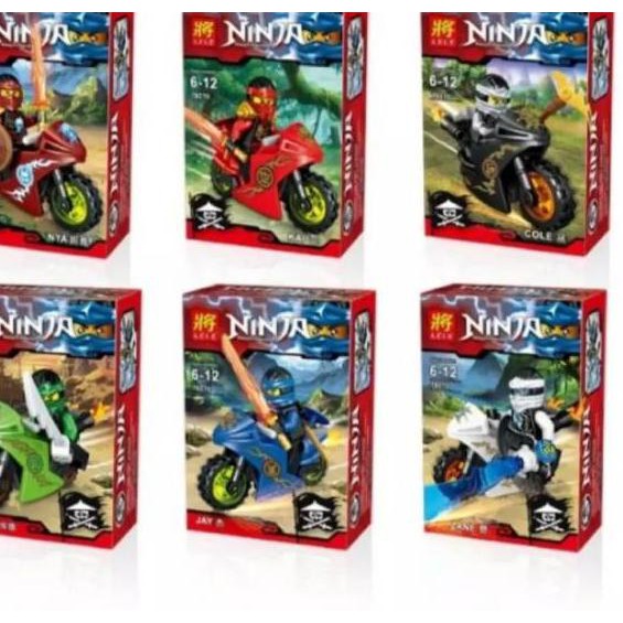 1 Mô Hình Xe Mô Tô Ninjago