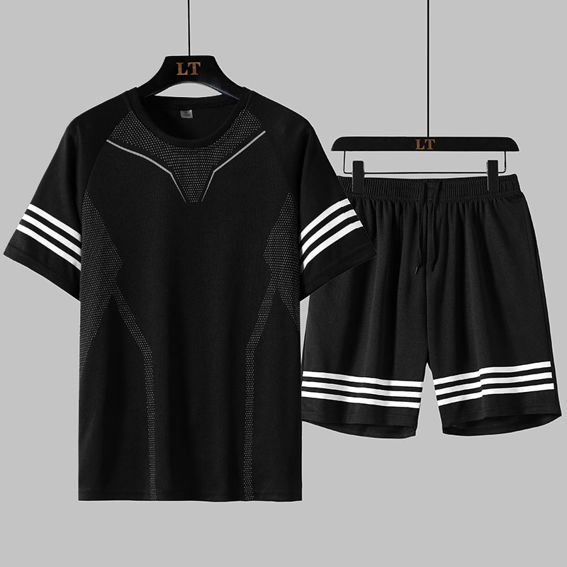 Set Áo Thun Tay Ngắn + Quần Short Cho Nam