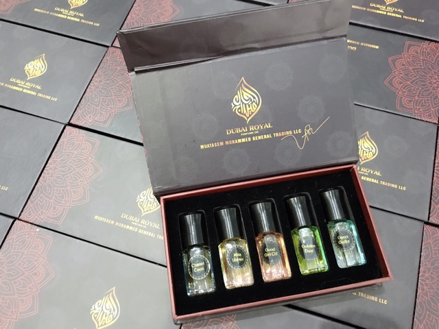 ❤️ MẪU MỚI 2020  - Set 5 chai tinh dầu nước hoa DUBAI ROYAL | BigBuy360 - bigbuy360.vn