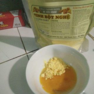 Combo dầu gội và tinh bột nghệ Mẹ Ken