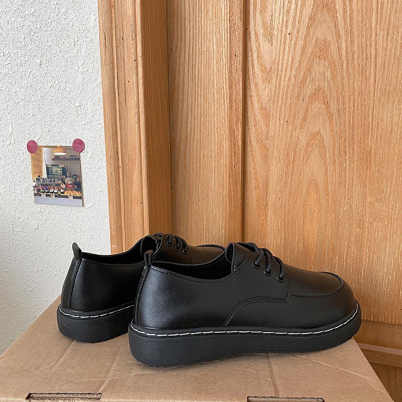 Giày da Oxford đế bằng thời trang dành cho học sinh | BigBuy360 - bigbuy360.vn