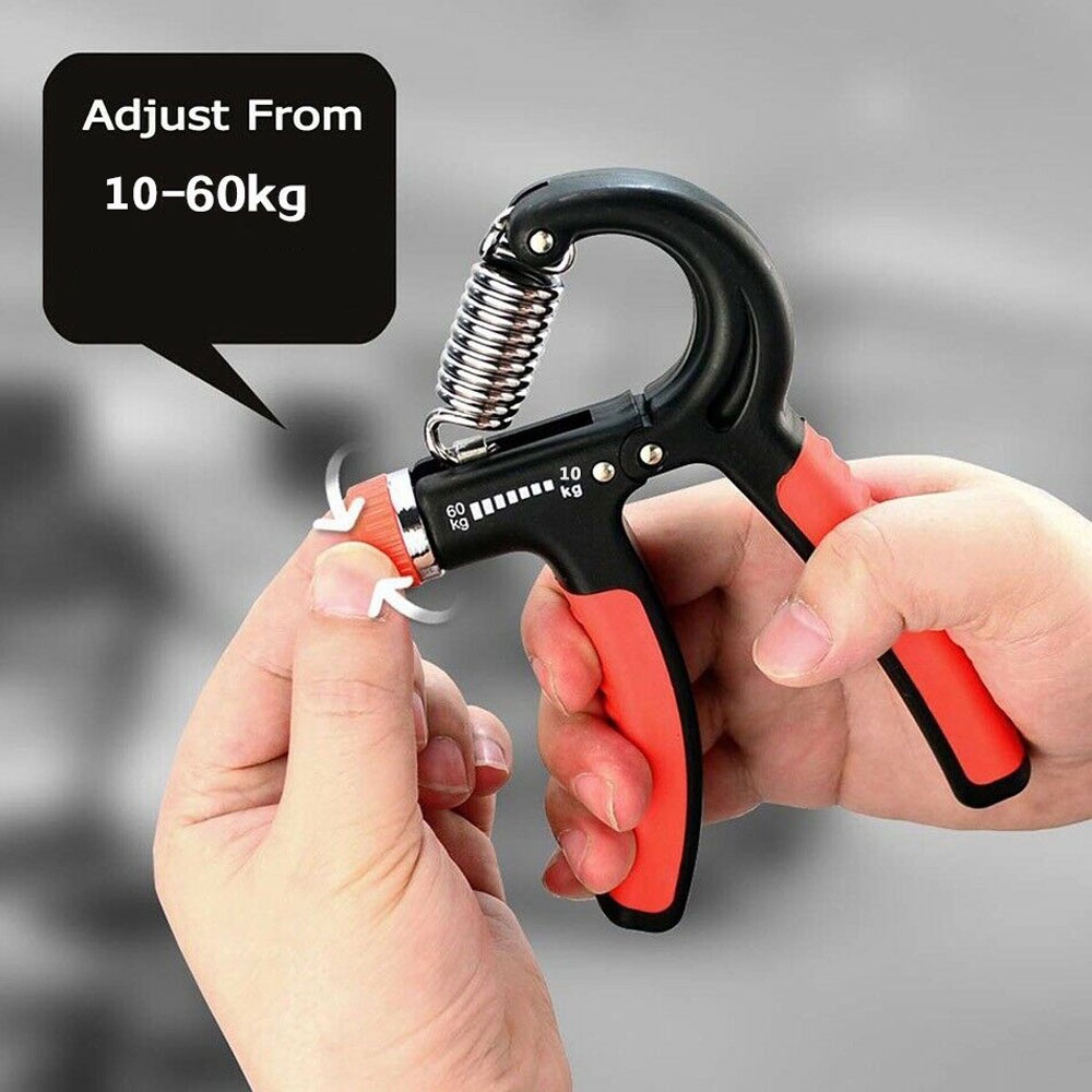BERNARDO Wrist Fitness Equipments Pinch Gripper Hand Grips Muscle Training Finger Gym Exerciser Adjustable Strength Fitness Tool/Multicolor