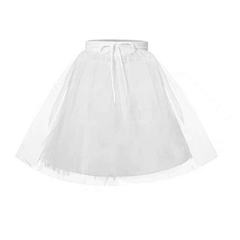 Áo Khoác Petticoat Petticoat Với Nhiều Lớp Hình Hoa Chống Trượt Dùng Biểu Diễn Cho Bé Gái Hoops