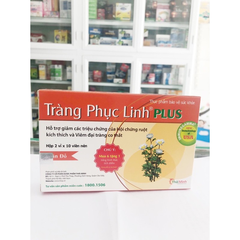 Tràng Phục Linh Pluss -  Thuốc Đại Tràng - Có tem tích điểm chính hãng 6 tặng 1.