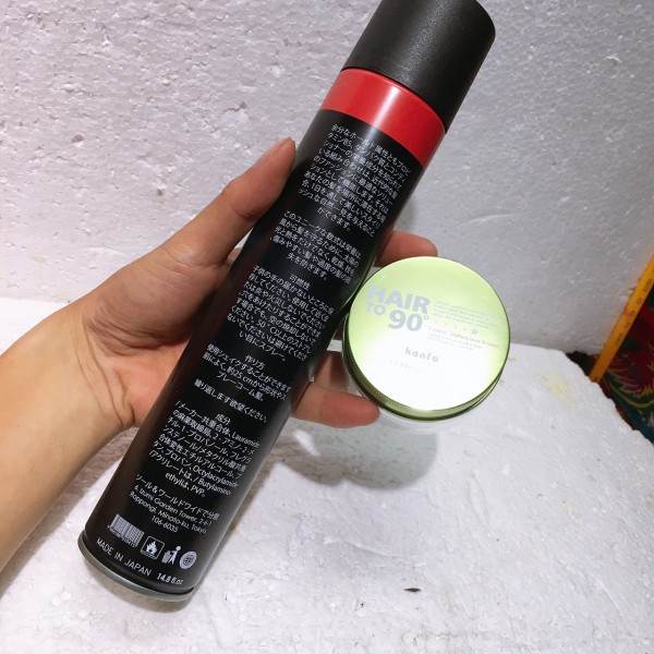 Combo Gôm xịt tóc Luxurious và Sáp Kanfa Hair to 90