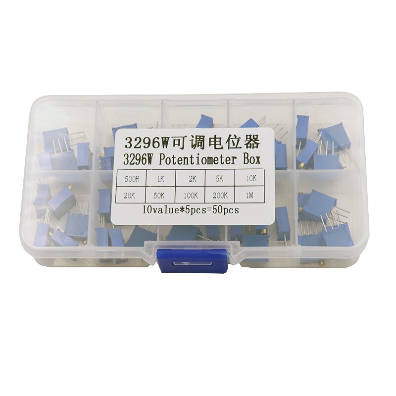 Set 50 Biến Trở 3296w 500r 1k 2k 5k 10k 20k 50k 100k 200k 1m Chuyên Dụng | BigBuy360 - bigbuy360.vn