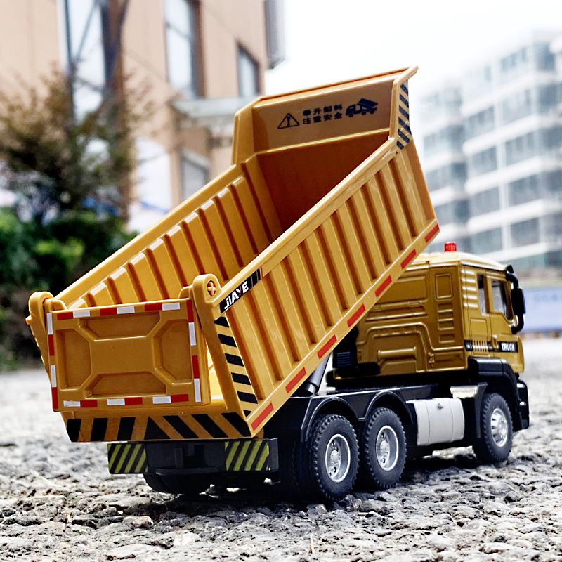 Bộ 5 mẫu xe công trình kim loại âm thanh đèn