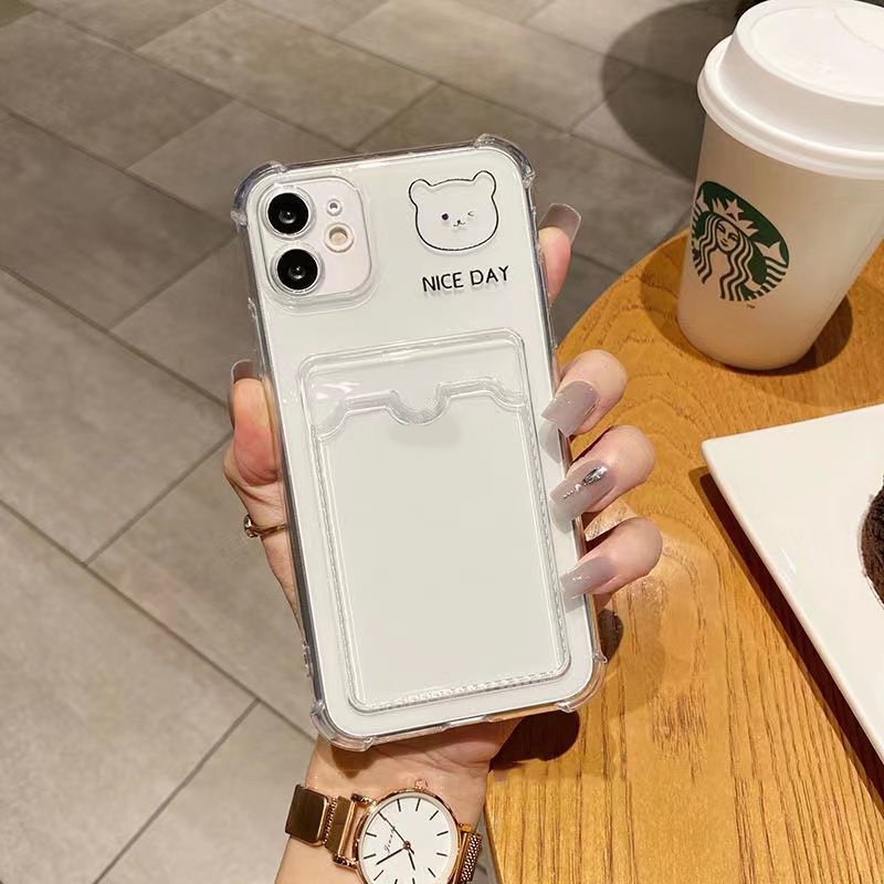 Ốp Điện Thoại Silicon TPU Mềm Trong Suốt Chống Sốc Cho IPhone 14 12 13 6 6S 7 8 Plus X XS XR 11 Pro Max