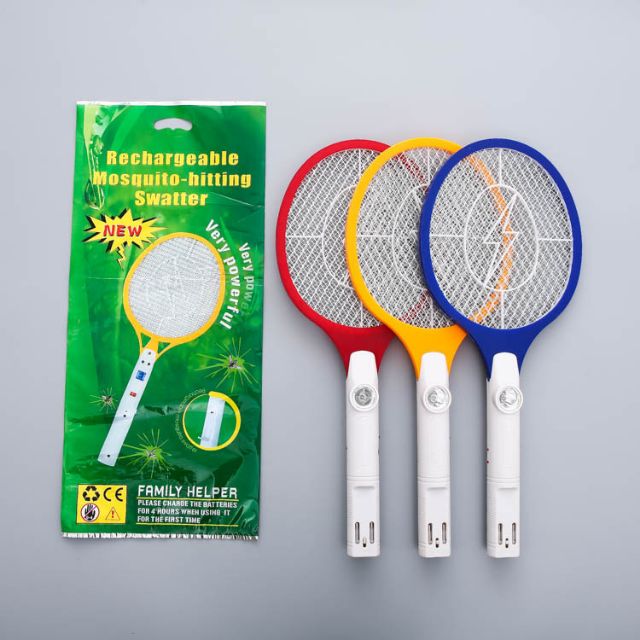 Vợt bắt muỗi xạc điện có đèn LED,,,