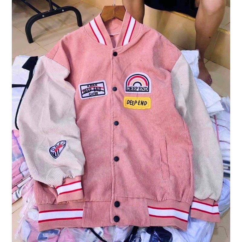 Áo khoác bomber unisex thu đông nam nữ deepen 3 màu chất đẹp