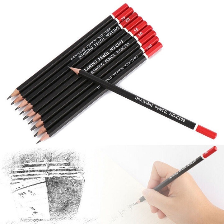 Bút chì gỗ 2B QiLi C109 - Văn phòng phẩm giá tốt