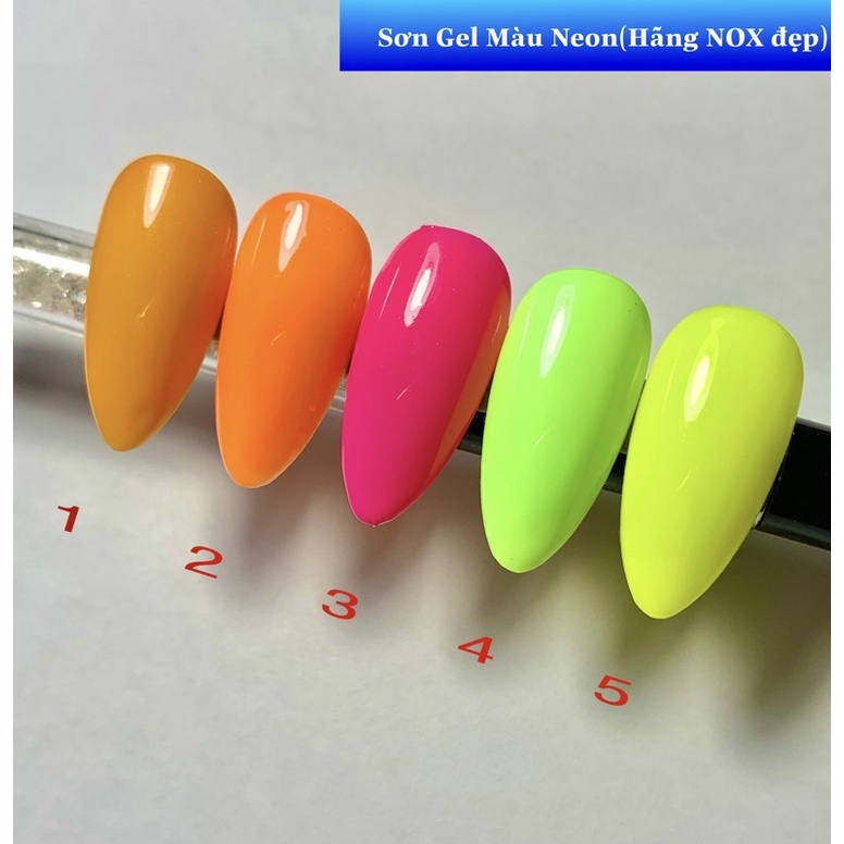 Sơn Gel NOX Màu Neon.Hàng Đẹp
