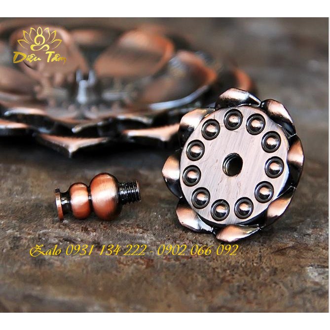 Đế cắm hương lư xông trầm dùng để xông trầm hương, trầm nụ, nhang trầm, hương vòng...4 chức năng