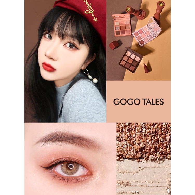 Bảng phấn mắt Nội Địa Trung 9 màu GoGoTales Admiring Velvet Phiên Bản Hoa Cúc GT161. Shop SuBo | BigBuy360 - bigbuy360.vn