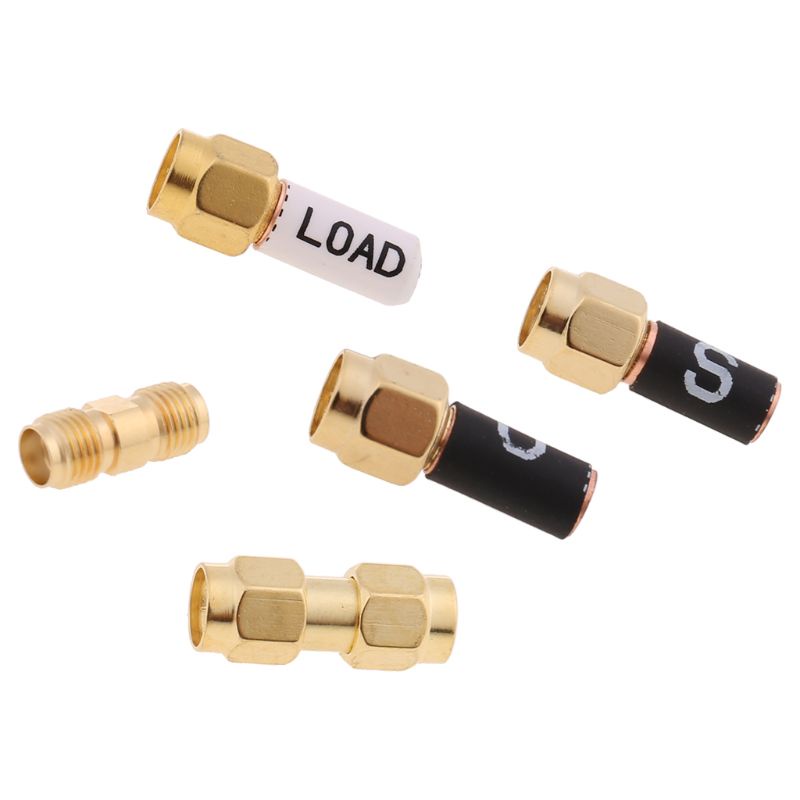 Bộ Kẹp Kiểm Tra Chuẩn SMA Trục RF Với Đầu Nối Ngắn / Tải / Mở / Thru