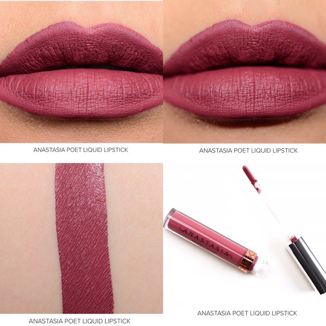 Son kem lì Anastasia Beverly Hills Liquid Lipsticks màu Poet fullsize